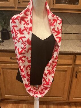Anchor Infinity Scarf
